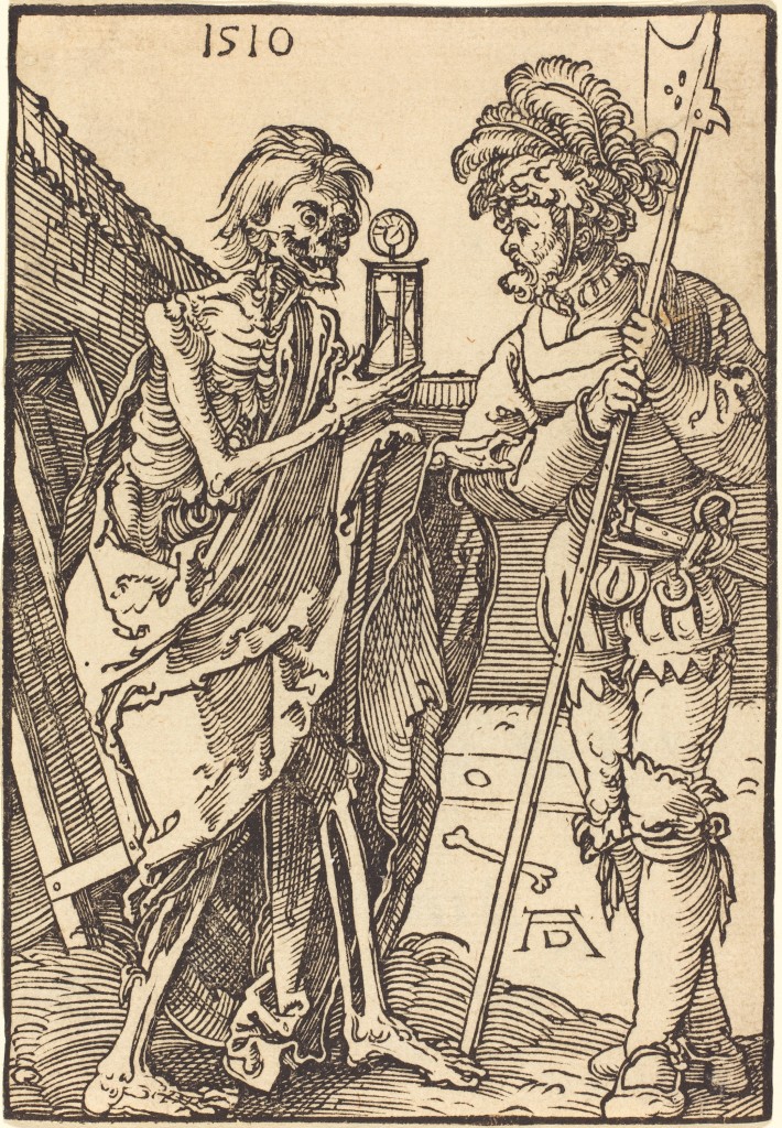 Albrecht Dürer : La mort et le lansquenet 1510 